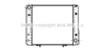 MSA2065 AVA QUALITY COOLING Радиатор, охлаждение двигателя MSA2065 AVA QUALITY COOLING Радиатор, охлаждение двигателя