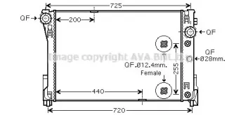 MSA2475 AVA QUALITY COOLING Радиатор, охлаждение двигателя MSA2475 AVA QUALITY COOLING Радиатор, охлаждение двигателя