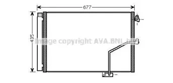 MSA5450D AVA QUALITY COOLING Конденсатор, кондиционер MSA5450D AVA QUALITY COOLING Конденсатор, кондиционер