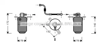 MSD004 AVA QUALITY COOLING Осушитель, кондиционер MSD004 AVA QUALITY COOLING Осушитель, кондиционер