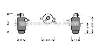 MSD006 AVA QUALITY COOLING Осушитель, кондиционер MSD006 AVA QUALITY COOLING Осушитель, кондиционер