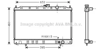 MT2134 AVA QUALITY COOLING Радиатор, охлаждение двигателя MT2134 AVA QUALITY COOLING Радиатор, охлаждение двигателя