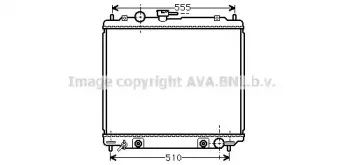 MT2138 AVA QUALITY COOLING Радиатор, охлаждение двигателя MT2138 AVA QUALITY COOLING Радиатор, охлаждение двигателя