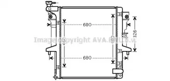 MT2203 AVA QUALITY COOLING Радиатор, охлаждение двигателя MT2203 AVA QUALITY COOLING Радиатор, охлаждение двигателя