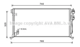 MT5220 AVA QUALITY COOLING Конденсатор, кондиционер MT5220 AVA QUALITY COOLING Конденсатор, кондиционер