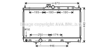 MTA2198 AVA QUALITY COOLING Радиатор, охлаждение двигателя MTA2198 AVA QUALITY COOLING Радиатор, охлаждение двигателя