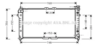 MZ2037 AVA QUALITY COOLING Радиатор, охлаждение двигателя MZ2037 AVA QUALITY COOLING Радиатор, охлаждение двигателя