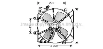 MZ7511 AVA QUALITY COOLING Вентилятор, охлаждение двигателя MZ7511 AVA QUALITY COOLING Вентилятор, охлаждение двигателя