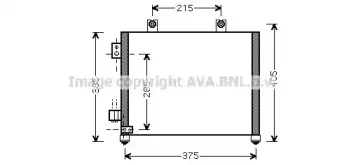 OL5342 AVA QUALITY COOLING Конденсатор, кондиционер OL5342 AVA QUALITY COOLING Конденсатор, кондиционер