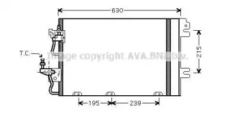 OL5366D AVA QUALITY COOLING Конденсатор, кондиционер OL5366D AVA QUALITY COOLING Конденсатор, кондиционер