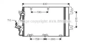 OL5367D AVA QUALITY COOLING Конденсатор, кондиционер OL5367D AVA QUALITY COOLING Конденсатор, кондиционер