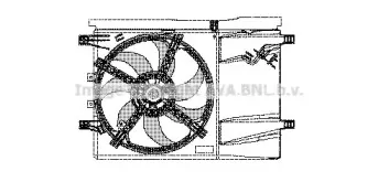 OL7538 AVA QUALITY COOLING Вентилятор, охлаждение двигателя OL7538 AVA QUALITY COOLING Вентилятор, охлаждение двигателя