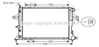 OLA2253 AVA QUALITY COOLING Радиатор, охлаждение двигателя OLA2253 AVA QUALITY COOLING Радиатор, охлаждение двигателя