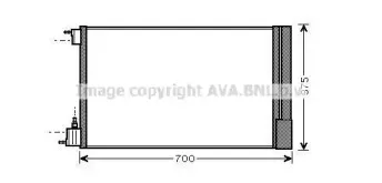 OLA5478D AVA QUALITY COOLING Конденсатор, кондиционер OLA5478D AVA QUALITY COOLING Конденсатор, кондиционер