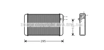 OLA6116 AVA QUALITY COOLING Теплообменник, отопление салона OLA6116 AVA QUALITY COOLING Теплообменник, отопление салона