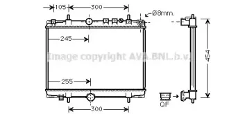 PE2234 AVA QUALITY COOLING Радиатор, охлаждение двигателя PE2234 AVA QUALITY COOLING Радиатор, охлаждение двигателя