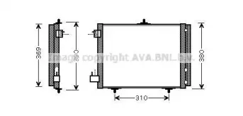 PE5295D AVA QUALITY COOLING Конденсатор, кондиционер PE5295D AVA QUALITY COOLING Конденсатор, кондиционер