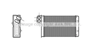 PE6015 AVA QUALITY COOLING Теплообменник, отопление салона PE6015 AVA QUALITY COOLING Теплообменник, отопление салона