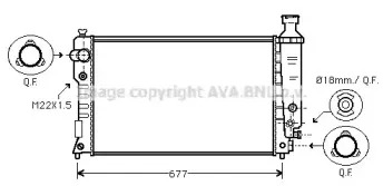 PEA2125 AVA QUALITY COOLING Радиатор, охлаждение двигателя PEA2125 AVA QUALITY COOLING Радиатор, охлаждение двигателя