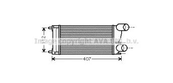 PEA4337 AVA QUALITY COOLING Интеркулер PEA4337 AVA QUALITY COOLING Интеркулер