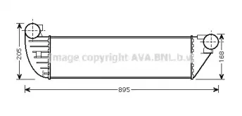 RT4397 AVA QUALITY COOLING Интеркулер RT4397 AVA QUALITY COOLING Интеркулер