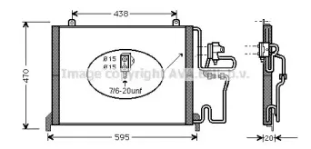 RT5144 AVA QUALITY COOLING Конденсатор, кондиционер RT5144 AVA QUALITY COOLING Конденсатор, кондиционер