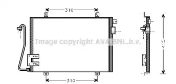 RT5232 AVA QUALITY COOLING Конденсатор, кондиционер RT5232 AVA QUALITY COOLING Конденсатор, кондиционер