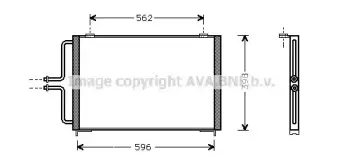 RT5236 AVA QUALITY COOLING Конденсатор, кондиционер RT5236 AVA QUALITY COOLING Конденсатор, кондиционер