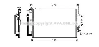 RT5417D AVA QUALITY COOLING Конденсатор, кондиционер RT5417D AVA QUALITY COOLING Конденсатор, кондиционер