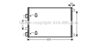 RT5422 AVA QUALITY COOLING Конденсатор, кондиционер RT5422 AVA QUALITY COOLING Конденсатор, кондиционер