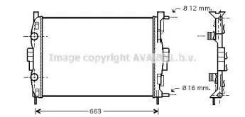 RTA2307 AVA QUALITY COOLING Радиатор, охлаждение двигателя RTA2307 AVA QUALITY COOLING Радиатор, охлаждение двигателя