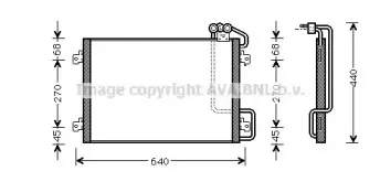 RTA5273 AVA QUALITY COOLING Конденсатор, кондиционер RTA5273 AVA QUALITY COOLING Конденсатор, кондиционер