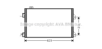 RTA5347 AVA QUALITY COOLING Конденсатор, кондиционер RTA5347 AVA QUALITY COOLING Конденсатор, кондиционер