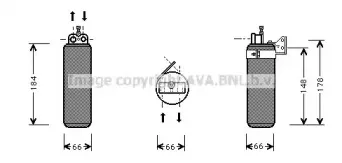 RTD019 AVA QUALITY COOLING Осушитель, кондиционер RTD019 AVA QUALITY COOLING Осушитель, кондиционер