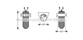 RTD378 AVA QUALITY COOLING Осушитель, кондиционер RTD378 AVA QUALITY COOLING Осушитель, кондиционер