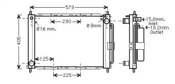 RTM405 AVA QUALITY COOLING модуль охлаждения RTM405 AVA QUALITY COOLING модуль охлаждения