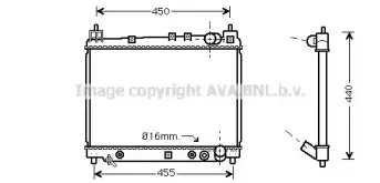 TO2259 AVA QUALITY COOLING Радиатор, охлаждение двигателя TO2259 AVA QUALITY COOLING Радиатор, охлаждение двигателя