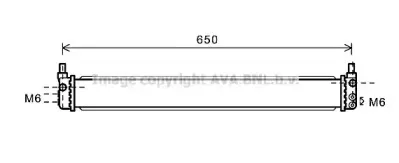 TO2602 AVA QUALITY COOLING Радиатор, тяговый аккумулятор TO2602 AVA QUALITY COOLING Радиатор, тяговый аккумулятор