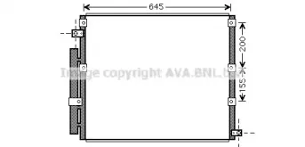 TO5380D AVA QUALITY COOLING Конденсатор, кондиционер TO5380D AVA QUALITY COOLING Конденсатор, кондиционер