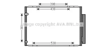 TO5573D AVA QUALITY COOLING Конденсатор, кондиционер TO5573D AVA QUALITY COOLING Конденсатор, кондиционер