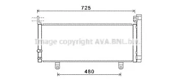 TO5595D AVA QUALITY COOLING Конденсатор, кондиционер TO5595D AVA QUALITY COOLING Конденсатор, кондиционер