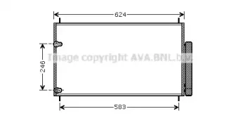 TOA5405D AVA QUALITY COOLING Конденсатор, кондиционер TOA5405D AVA QUALITY COOLING Конденсатор, кондиционер
