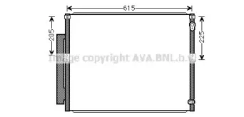TOA5564D AVA QUALITY COOLING Конденсатор, кондиционер TOA5564D AVA QUALITY COOLING Конденсатор, кондиционер