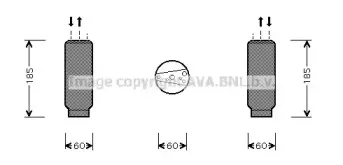 TOD005 AVA QUALITY COOLING Осушитель, кондиционер TOD005 AVA QUALITY COOLING Осушитель, кондиционер