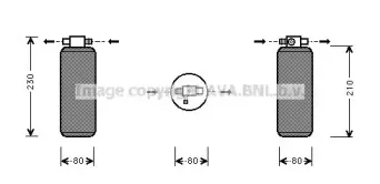 UVD032 AVA QUALITY COOLING Осушитель, кондиционер UVD032 AVA QUALITY COOLING Осушитель, кондиционер