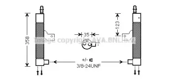 VOD146 AVA QUALITY COOLING Осушитель, кондиционер VOD146 AVA QUALITY COOLING Осушитель, кондиционер
