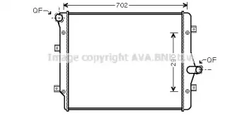VW2208 AVA QUALITY COOLING Радиатор, охлаждение двигателя VW2208 AVA QUALITY COOLING Радиатор, охлаждение двигателя
