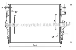 VW2316 AVA QUALITY COOLING Радиатор, охлаждение двигателя VW2316 AVA QUALITY COOLING Радиатор, охлаждение двигателя