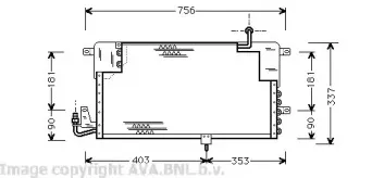 VW5141 AVA QUALITY COOLING Конденсатор, кондиционер VW5141 AVA QUALITY COOLING Конденсатор, кондиционер