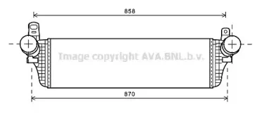 VWA4313 AVA QUALITY COOLING Интеркулер VWA4313 AVA QUALITY COOLING Интеркулер